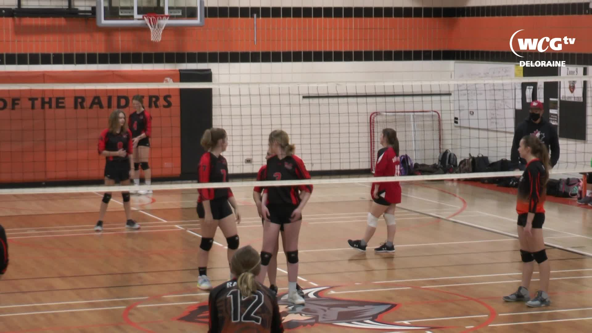Thumbnail image for Delo - Girls Volley Ball Wawanesa Worriors VS Killarney Raiders Oct 28th 2021