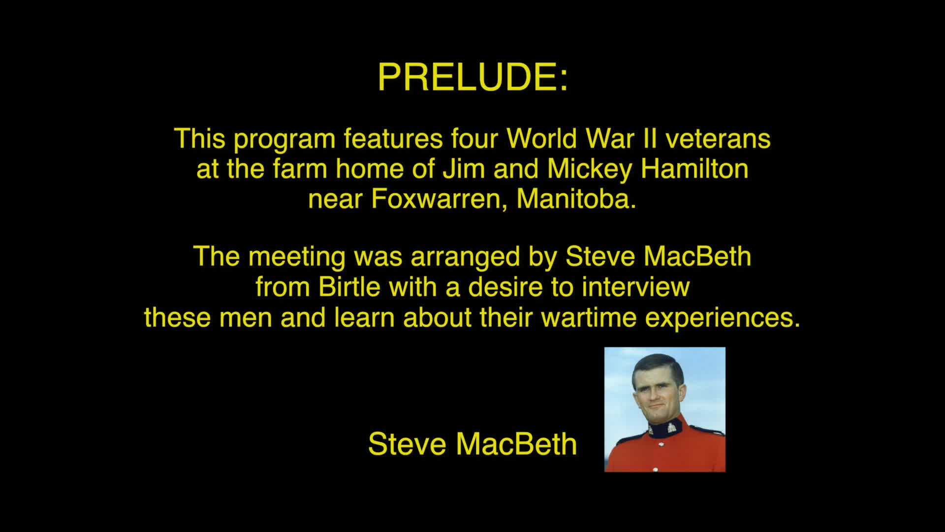 Thumbnail image for Birtle - WWII Canadian Airforce Veterans, 2022