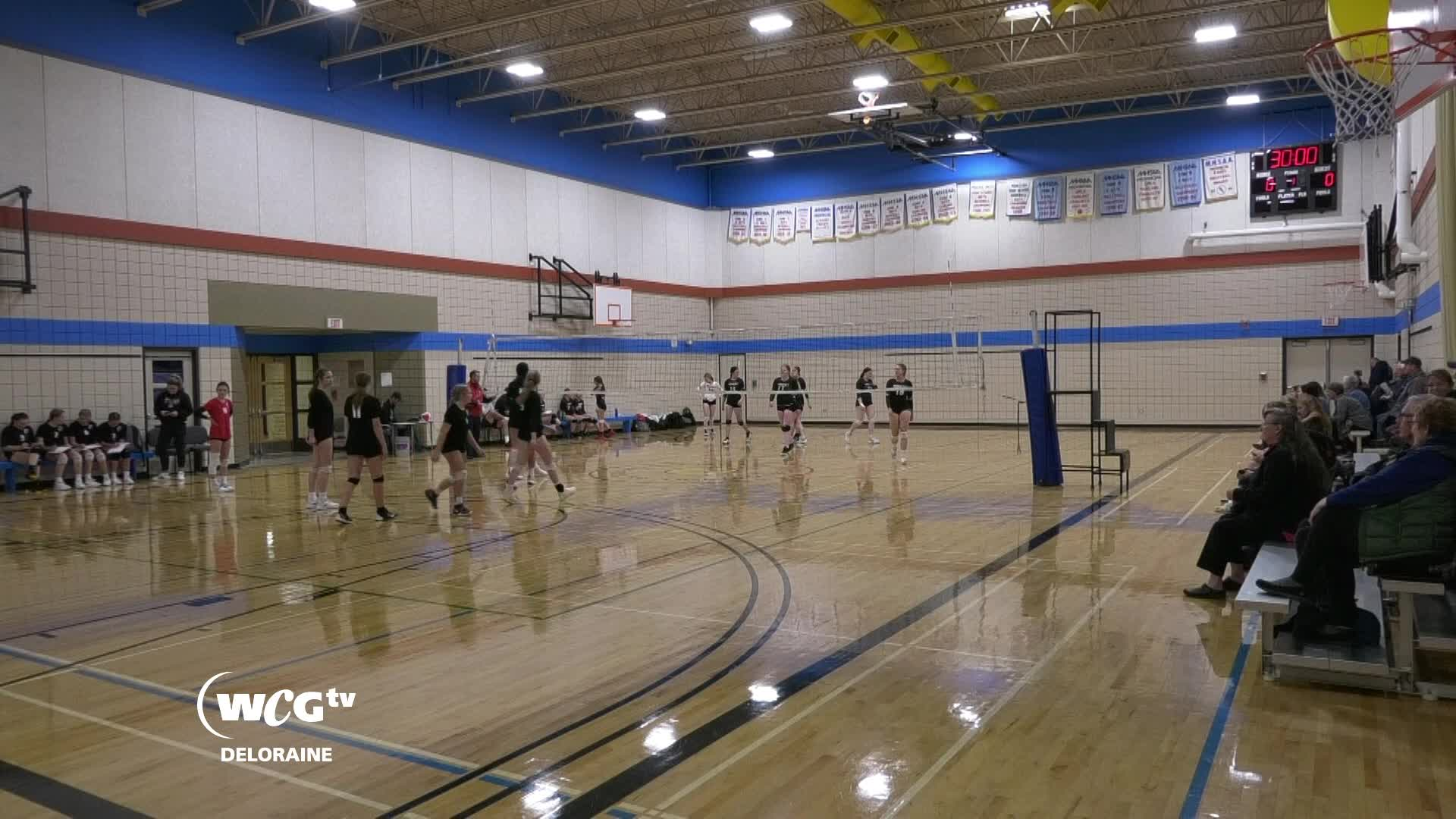 Thumbnail image for Delo - Major Pratt Trojans VS Hamiota Huskies Deloraine Colts  Varsity Girls VB Tournament  Sept 17th 2022
