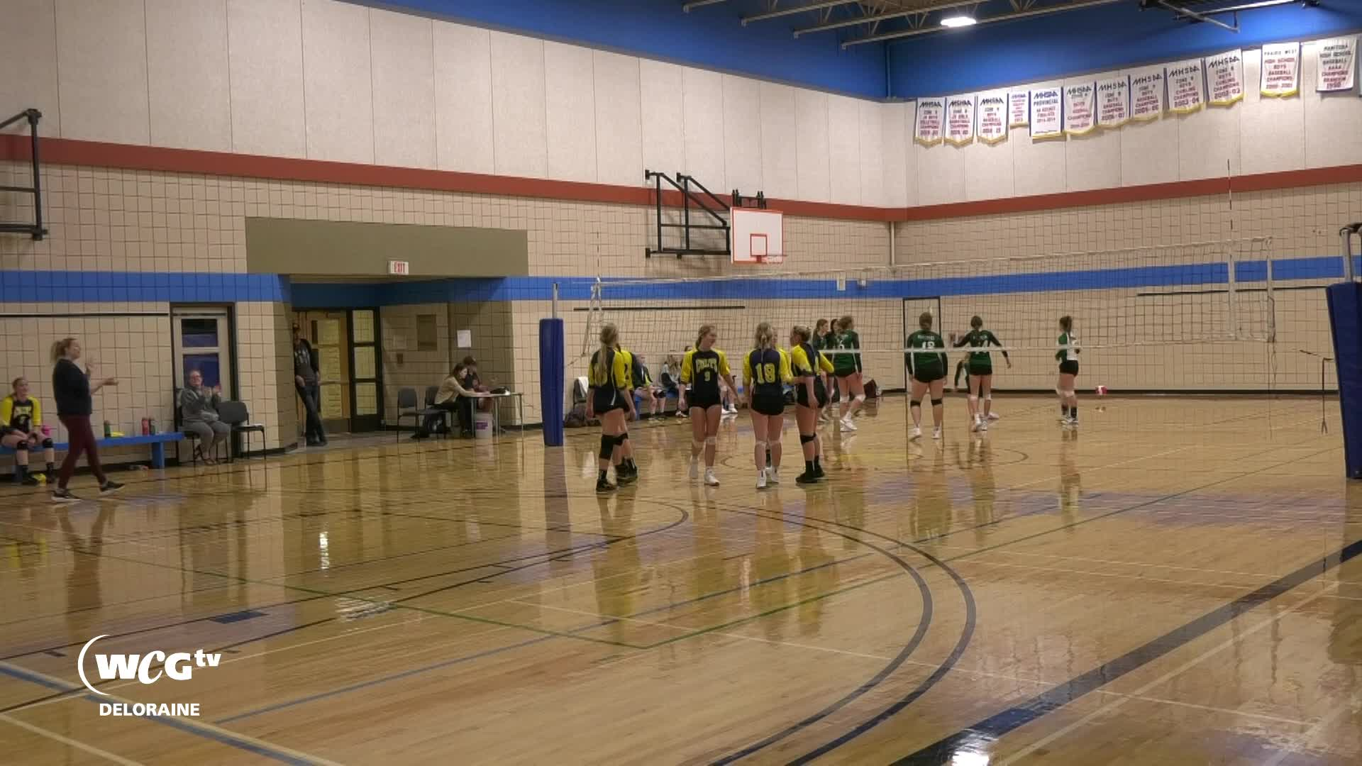 Thumbnail image for Delo - Glenboro Panthers VS Deloraine Colts Deloraine Colts Varsity Girils Volleyball Tournment Sept 17th 2022