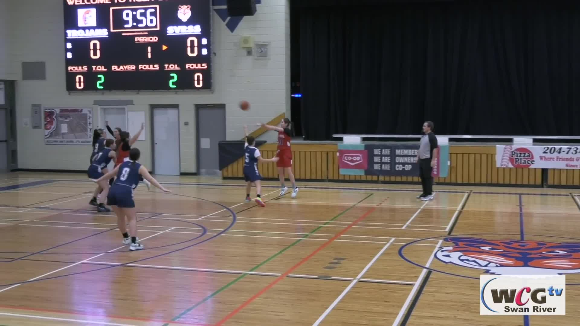 Thumbnail image for Swan-2023 Girls Basketball Tigers vs RD Parker 1-Jan21