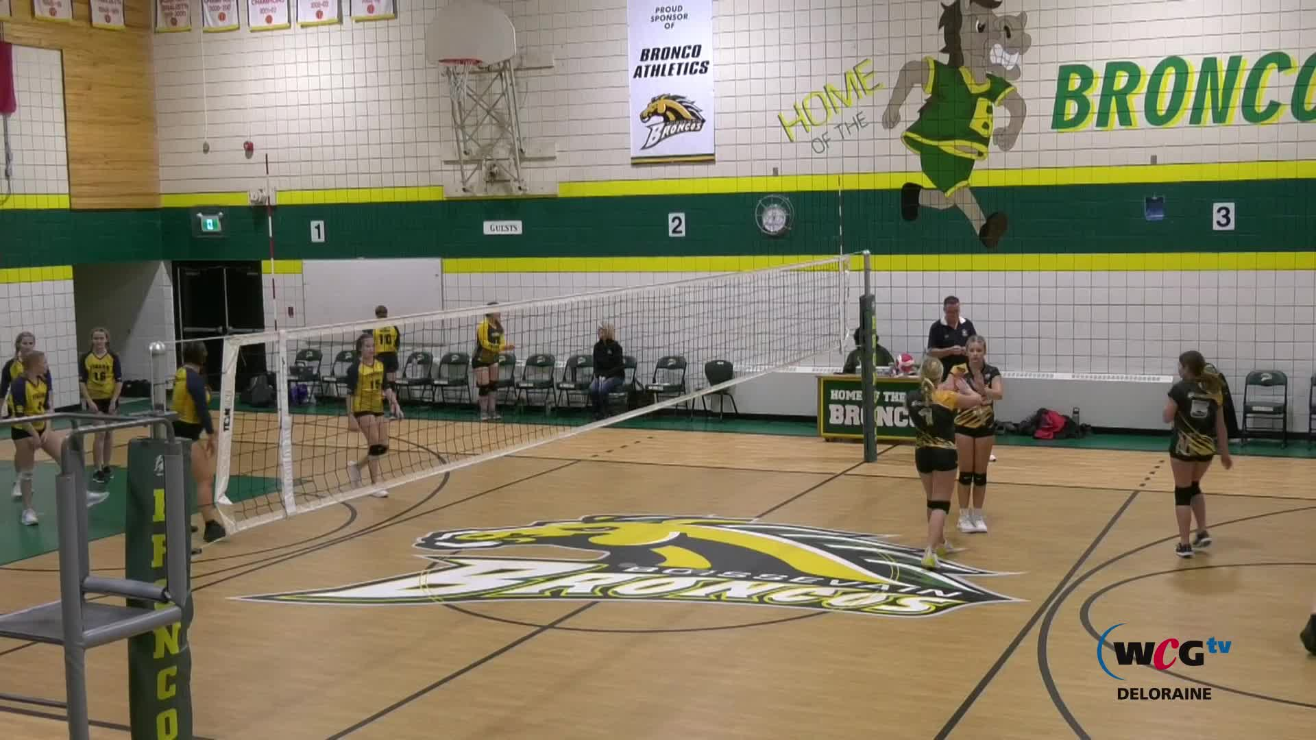 Thumbnail image for Melita Marauders VS Treherne Tigers Boissevain Broncos Varsity Girls Volleyball Tournament
