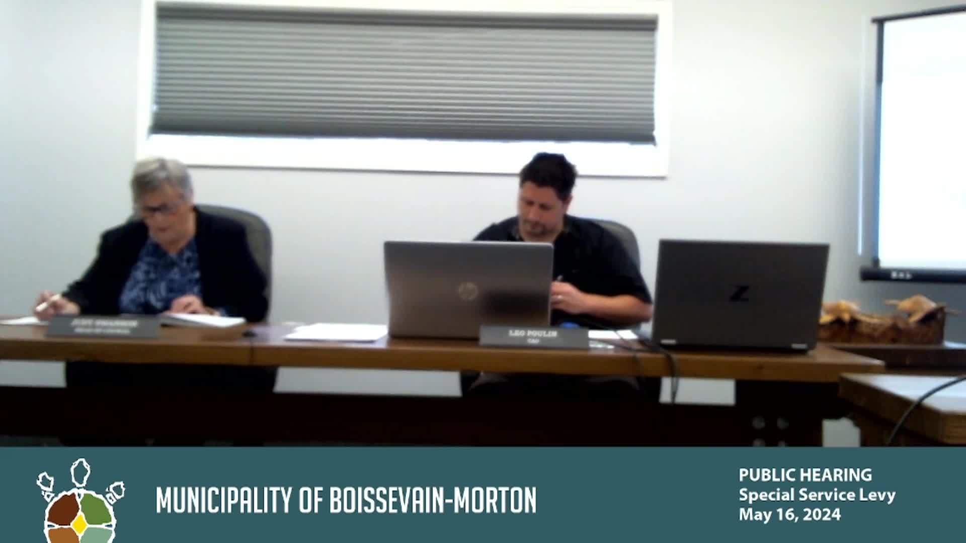 Thumbnail image for Boissevain - Special Services Meeting - May 16 2024