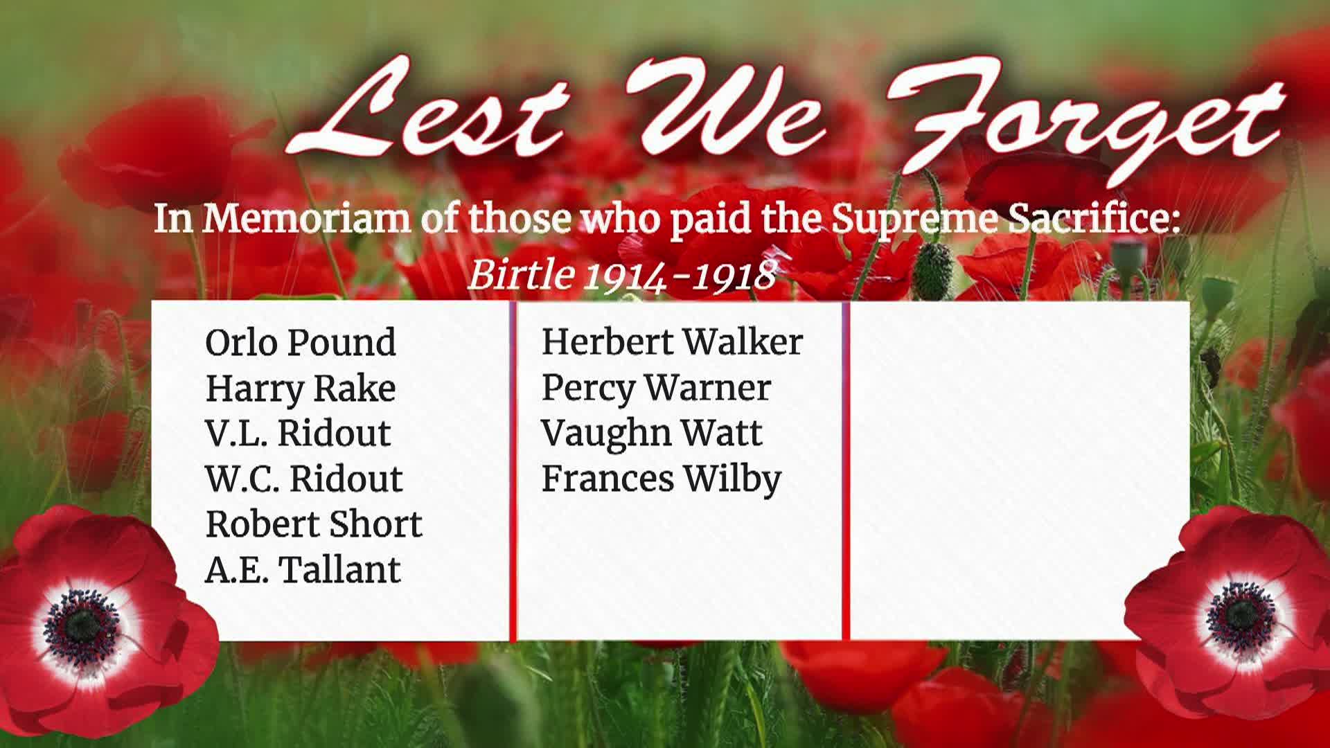 Thumbnail image for BIRT-REMEMBRANCE DAY In BIRTLE -11-NOV-2024.