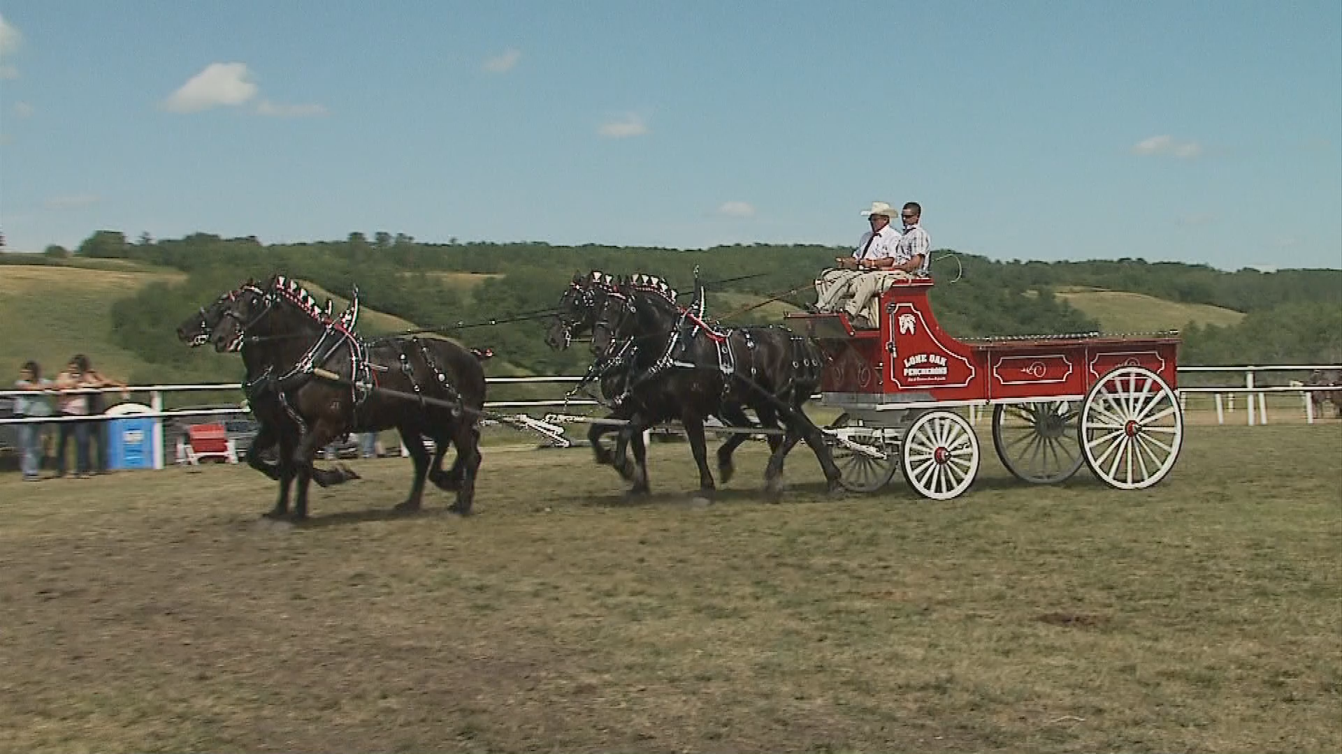Thumbnail image for Birtle - filler- Ag. Fair 2011 - Four Horse Hitch Class