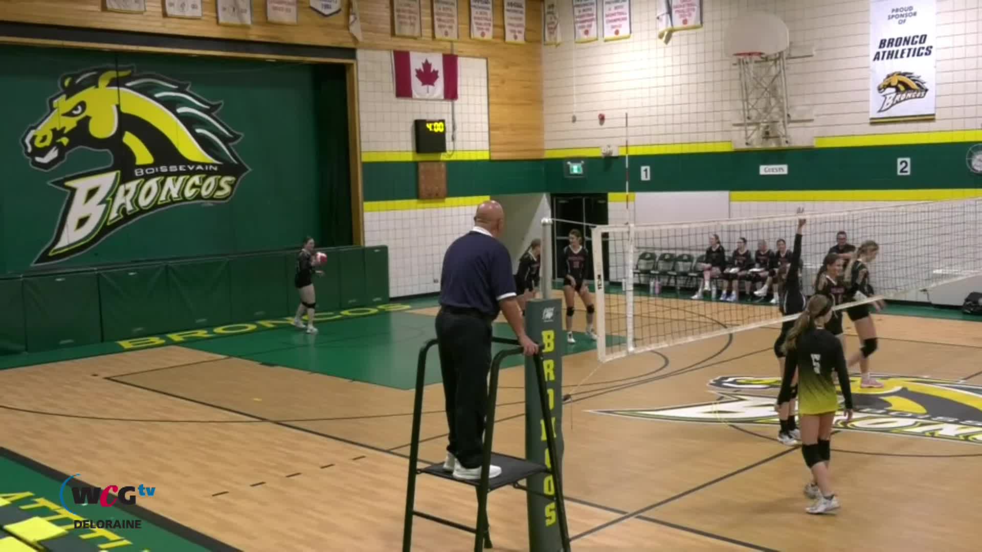 Thumbnail image for Boissevain Broncos Varsity Girls Volleyball Tournament Oct 3rd 2025 Game 3 Pilot Mount Pillots VS Prairie Mounttian Predators