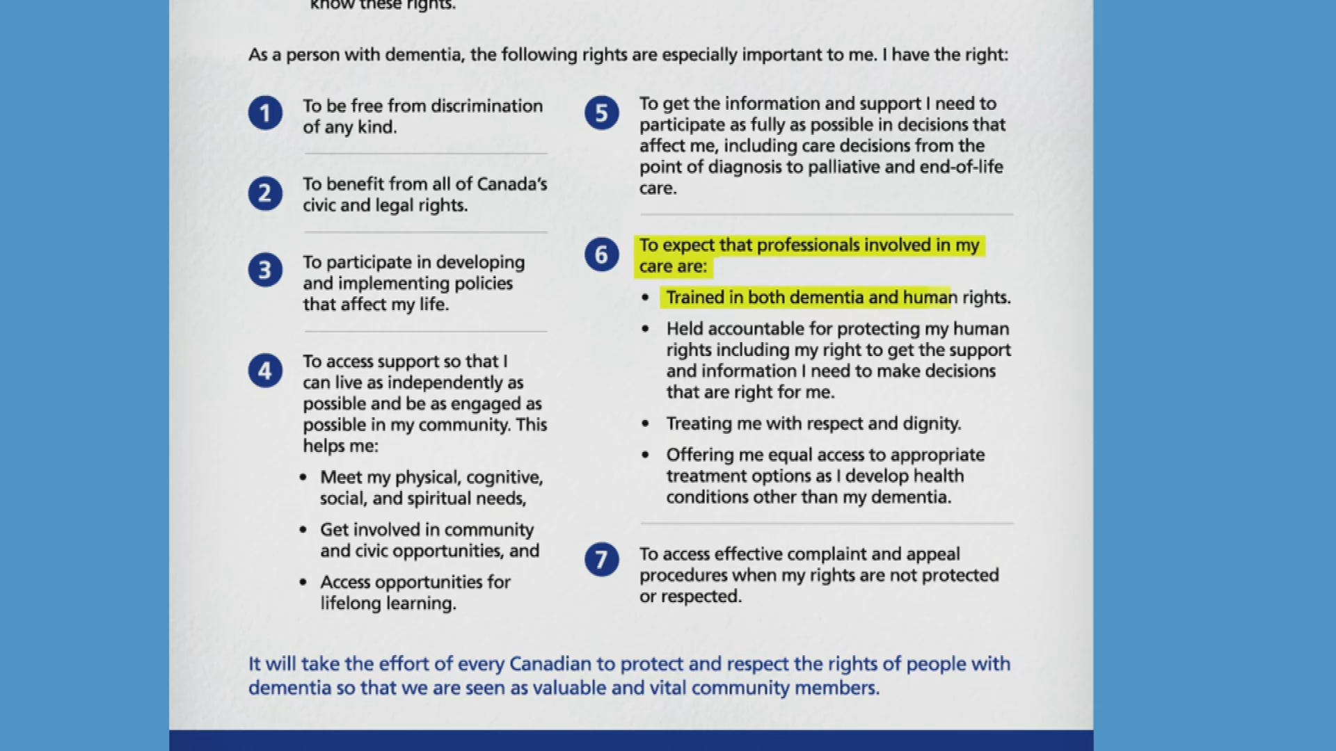 Thumbnail image for Filler - Alzheimer Society - What is the Canadian Charter of Rights for People with Dementia